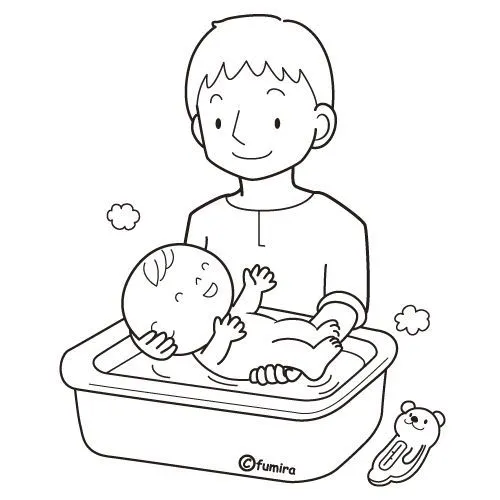 Caricaturas de papas y bebés - Imagui