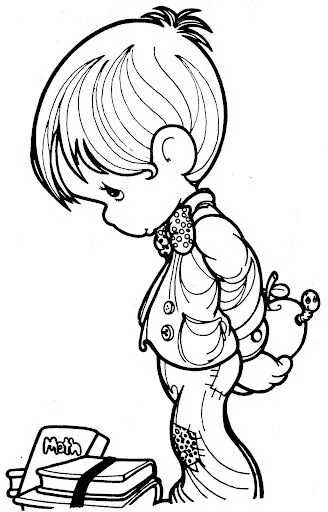 Student precious moments coloring pages | Coloring Pages