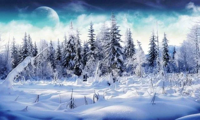 Pinturas Cuadros al Óleo: Pinturas paisajes con nieve Pinturas Cuadros al Óleo: Pinturas paisajes con nieve
