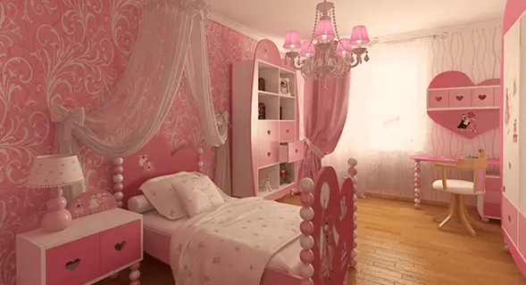 Pintura y decoración de dormitorios para niñas :: VisitaCasas.com
