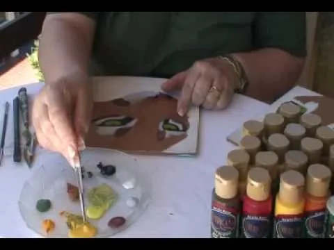 Pintura decorativa: ¿Como pintar ojos de puma? - YouTube