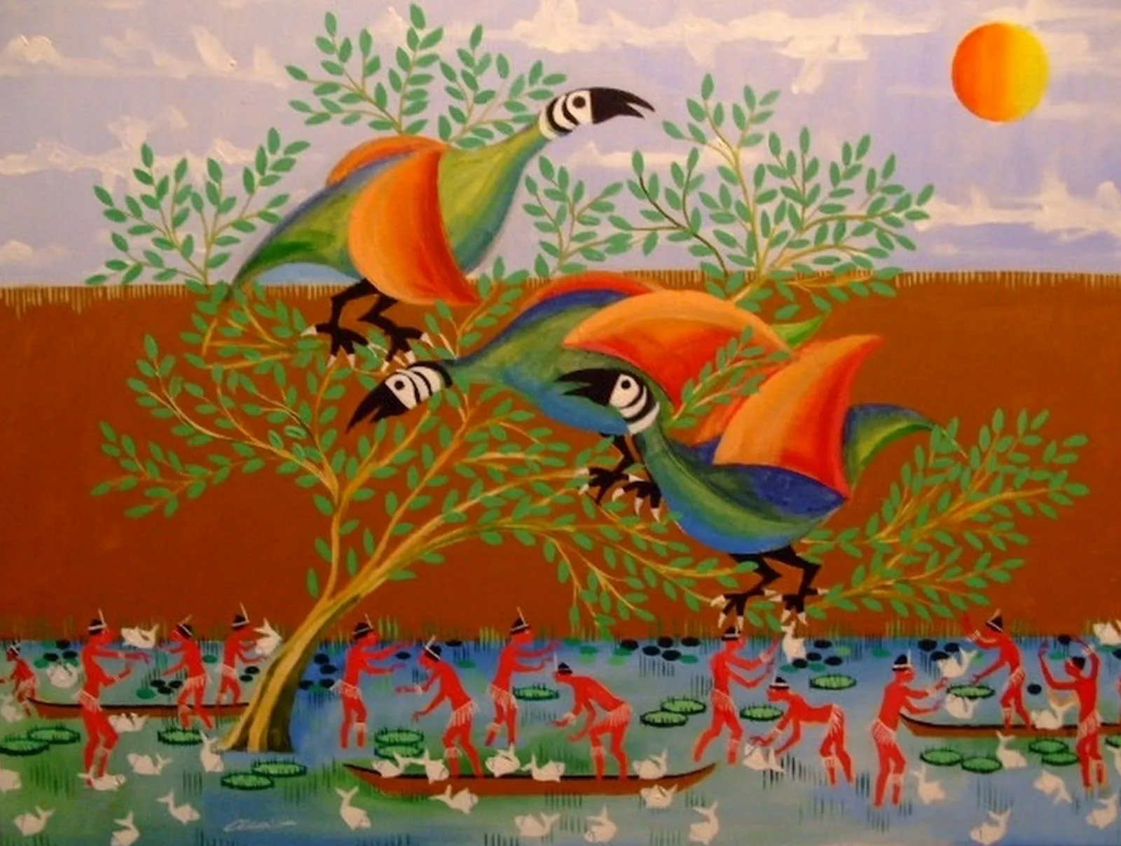 Pintura y Fotografía Artística : PAISAJES PRIMITIVOS (ARTE NAIF) Pintura y Fotografía Artística : PAISAJES PRIMITIVOS (ARTE NAIF)