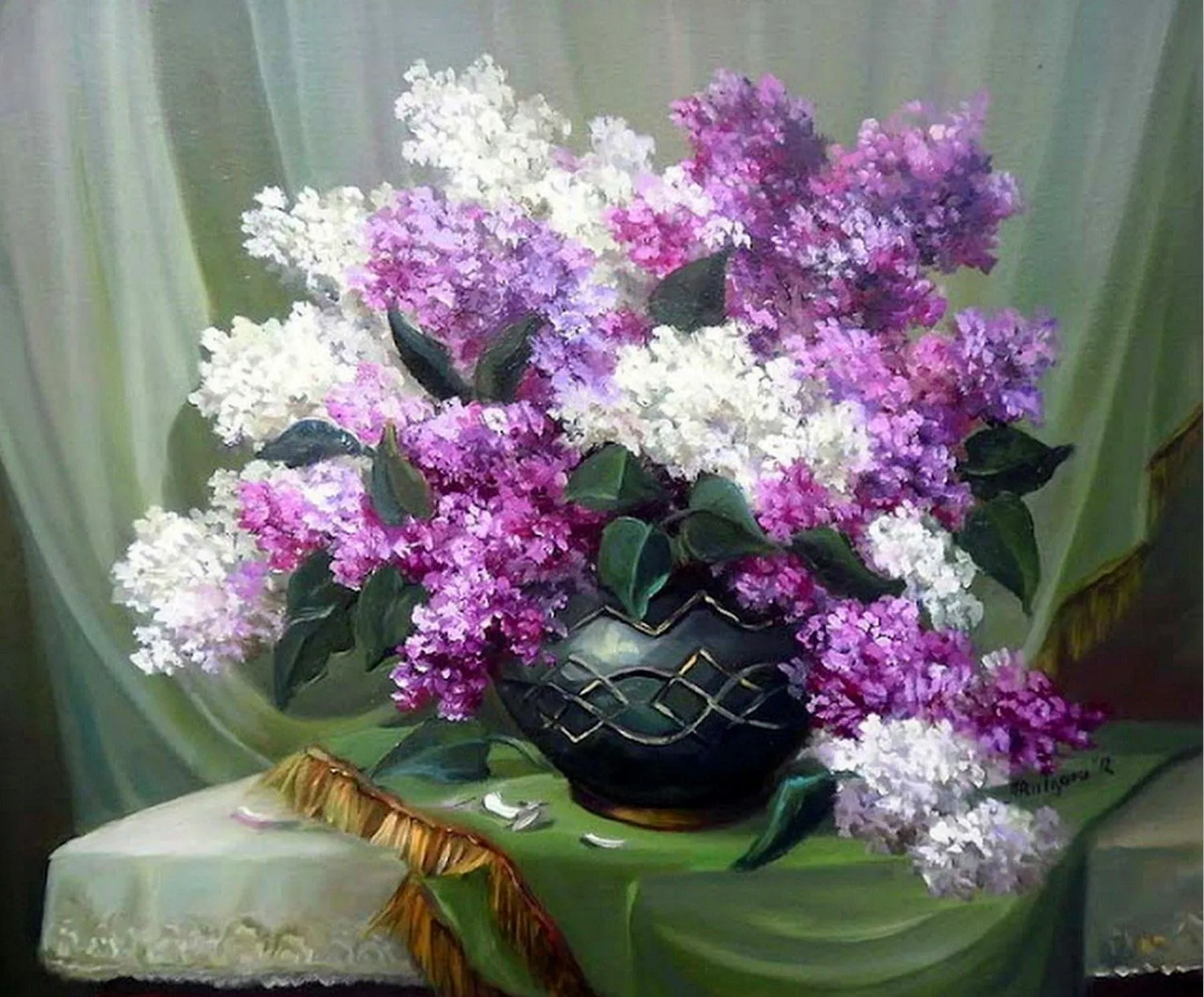 Pintura y Fotografía Artística : Pinturas Famosas de Flores al ... Pintura y Fotografía Artística : Pinturas Famosas de Flores al ...