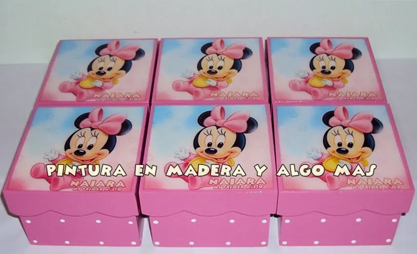 Pintura En Madera Y Algo Mas Sorpresas Mickey Y Minnie Mouse Baby ...