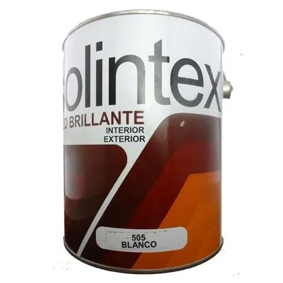 Pintura Oleo Brillante de Galon color Blanco marca Solintex en ...