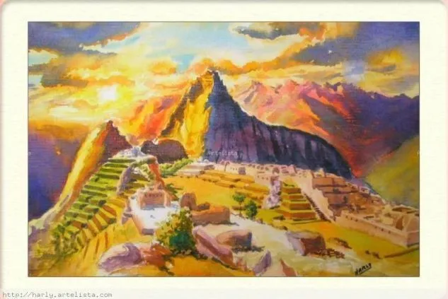 Pintura peruana al óleo on Pinterest | Paisajes, Pintura and Html