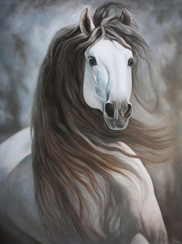 Pinturas & Cuadros: Cuadros de caballos pintados en óleo