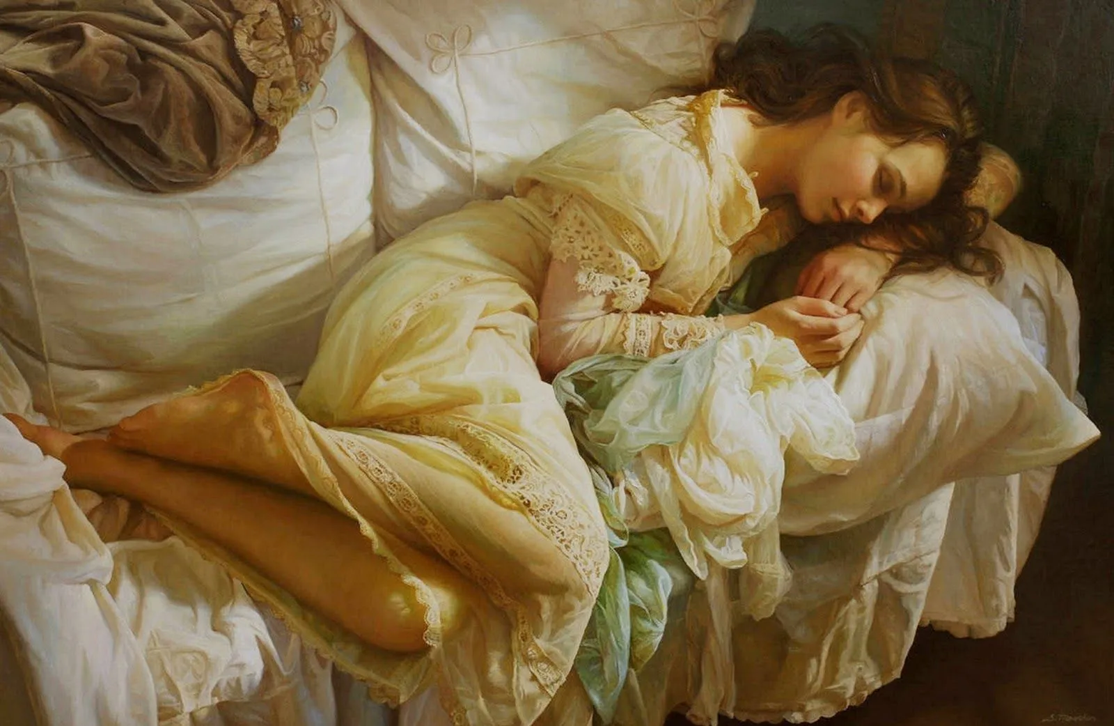 Pinturas Cuadros al Óleo: Mujeres, Pintura al Óleo de Serge ... Pinturas Cuadros al Óleo: Mujeres, Pintura al Óleo de Serge ...