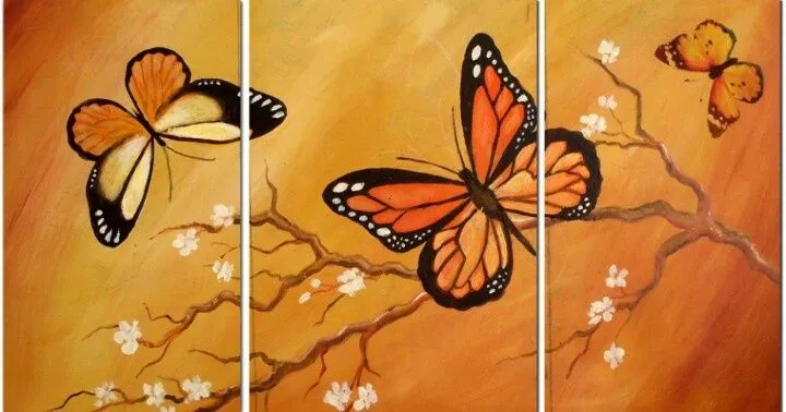 Cuadro de Mariposas | cuadros | Pinterest