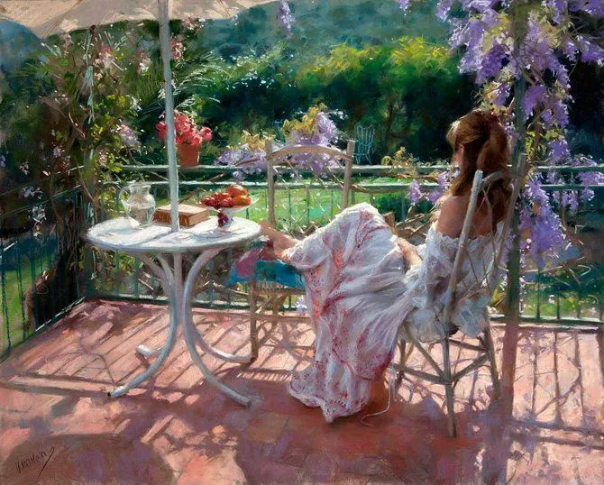 Pinturas de Mujeres por Vicente Romero Redondo | Fotos e Imágenes ... Pinturas de Mujeres por Vicente Romero Redondo | Fotos e Imágenes ...
