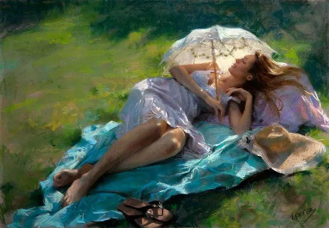 Pinturas de Mujeres por Vicente Romero Redondo | Fotos e Imágenes ... Pinturas de Mujeres por Vicente Romero Redondo | Fotos e Imágenes ...