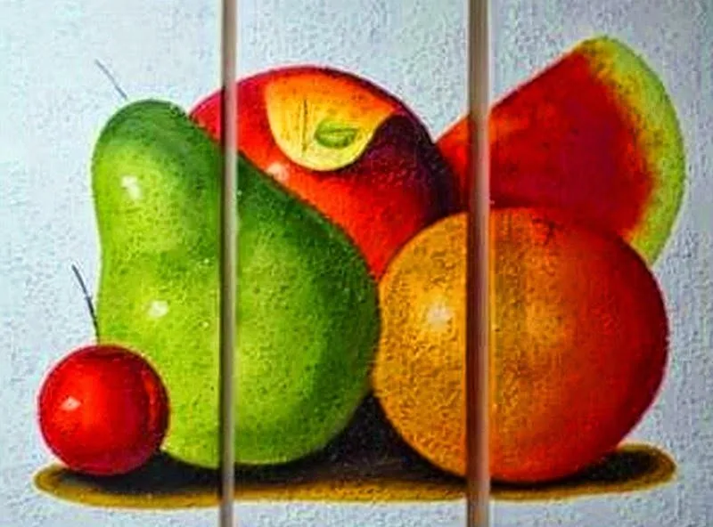 Pinturas Temáticas : Pinturas al Óleo Modernas de Frutas