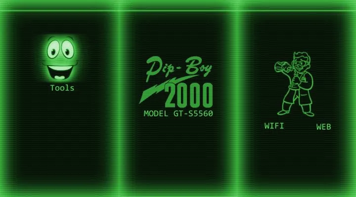 Pipboy theme for gt-s5560 by OlaPinata on DeviantArt