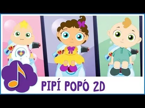 Pipí popó (Canción animada para ir al baño) | Spanish Children's Songs