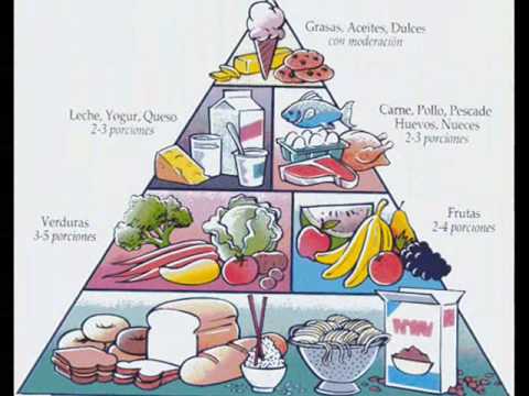 la piramide alimenticia - YouTube