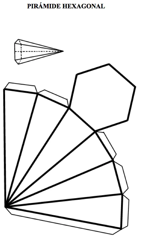 Como se hace la piramide cuadrangular - Imagui