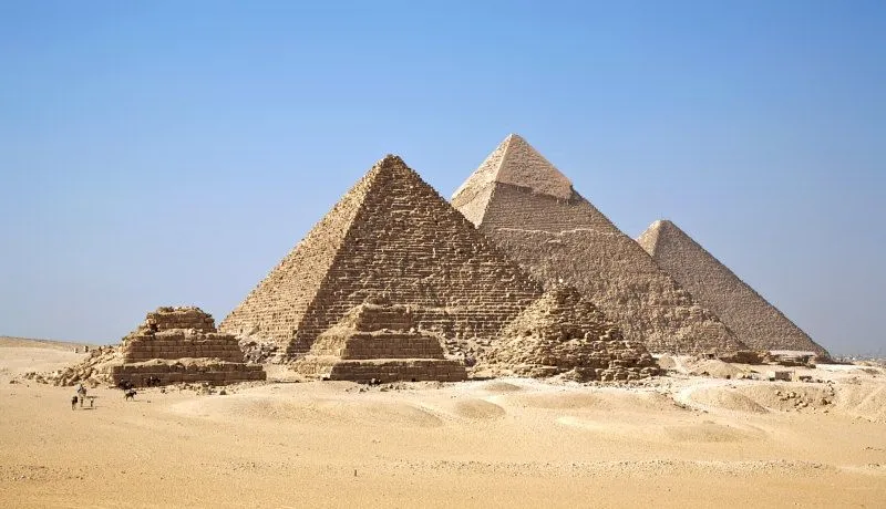 Pirámides de Giza: Keops, Kefren y Micerino