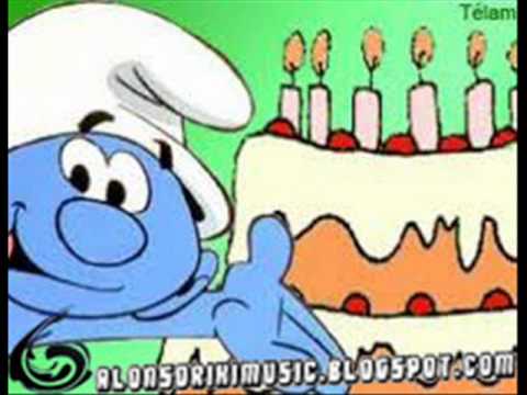 los pitufos y alonsorikimusic te desean feliz cumpleaños - YouTube