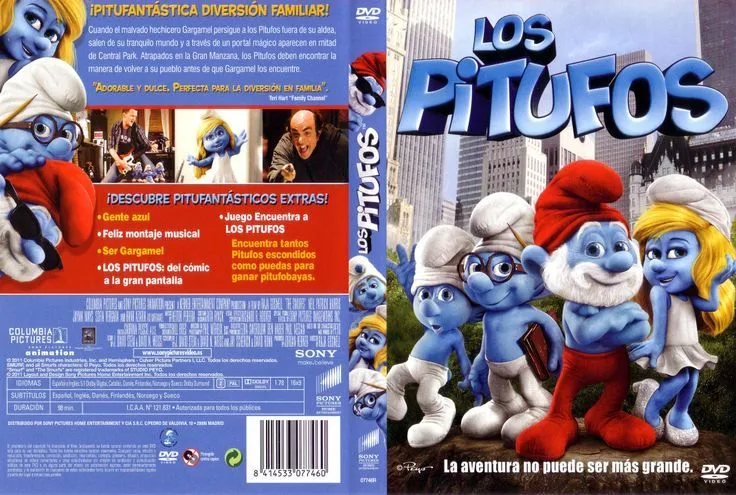 Los pitufos (DVD) | <3 Películas infantiles <3 | Pinterest