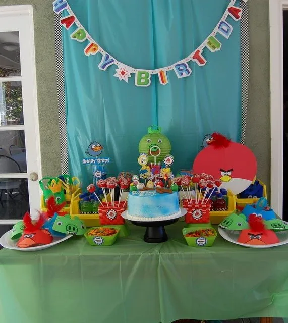Mesas decoradas para cumpleaños niños - Imagui