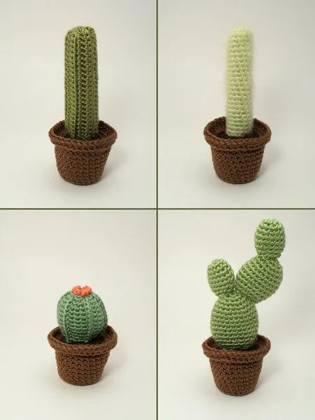 Cactus al crochet - Imagui