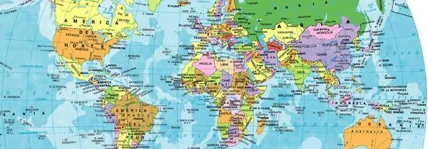 Los paises del planisferio - Imagui