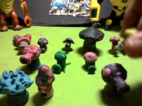 plantas vs zombies y angry birds en plastilina - YouTube