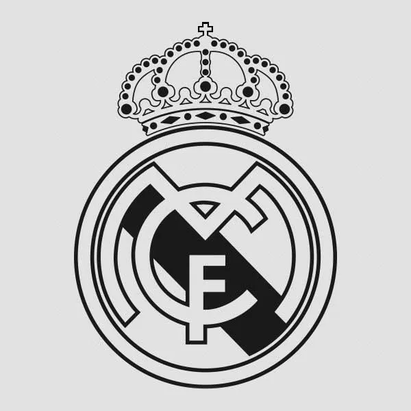 Plantilla con el escudo de Real Madrid para imprimir gratis | Escudo del real  madrid, Imprimibles real madrid, Fondos del real madrid