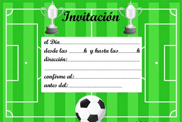 plantilla-invitacion-futbol- ...