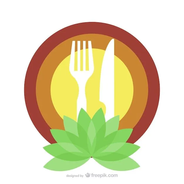 Plantilla de logo de comida orgánica | Descargar Vectores gratis