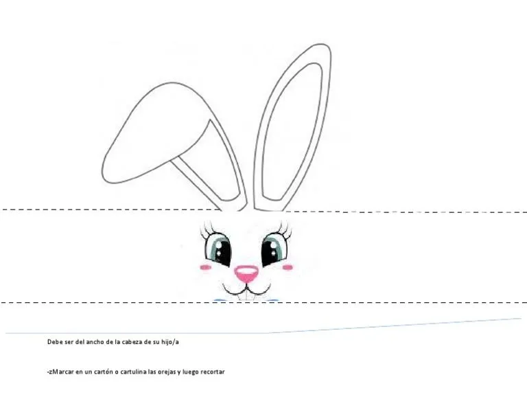 Plantilla Orejas Conejo | PDF