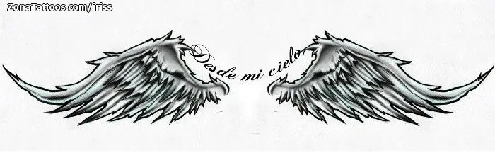 Dibujos alas para tatuajes - Imagui