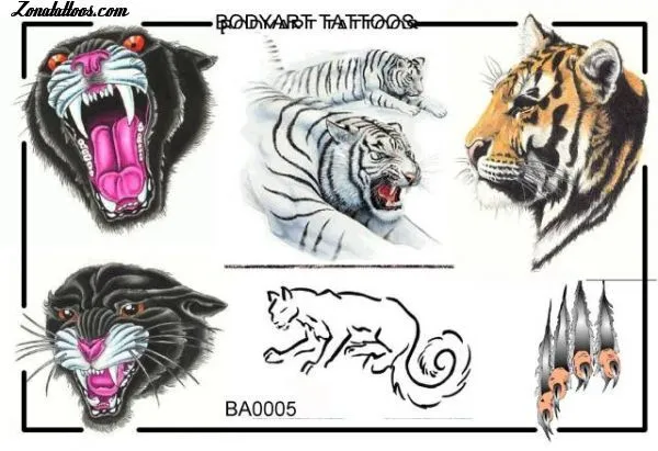 Plantillas de tatuaje de animales - Imagui