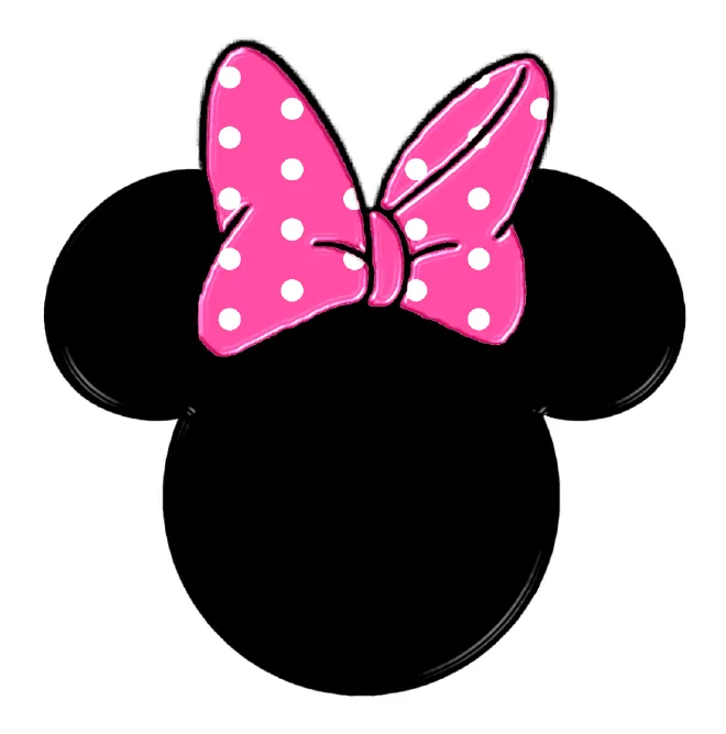 Molde orejas de Minnie Mouse - Imagui