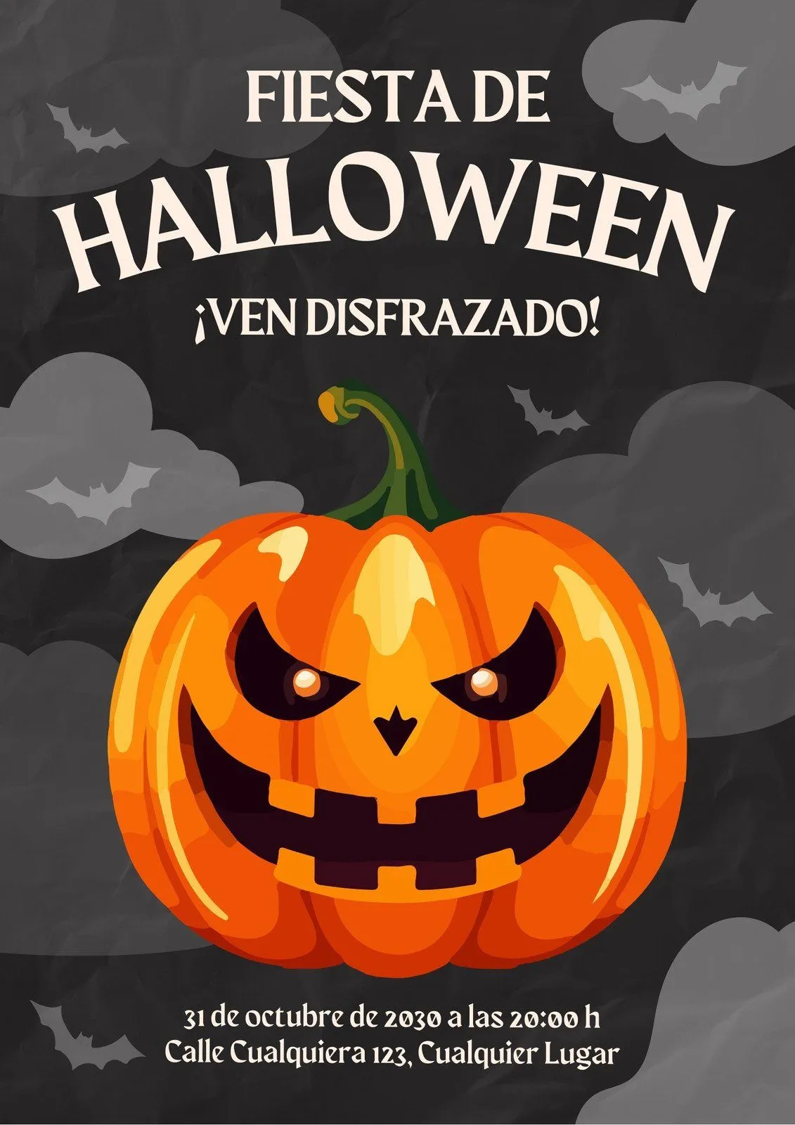 Plantillas de carteles de Halloween para imprimir gratis | Canva