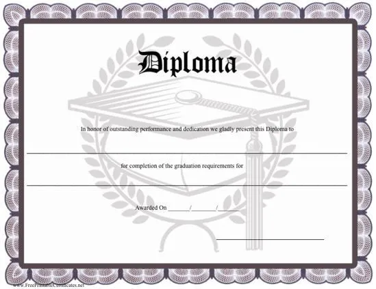 Plantillas para Diplomas gratis | Diplomas/Medallas/Bordes ...