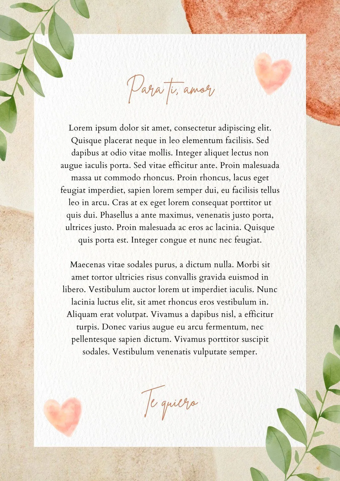 Plantillas para diseñar Cartas gratis | Canva Plantillas para diseñar Cartas gratis | Canva