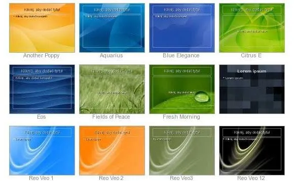 Plantillas gratuitas de OpenOffice y LibreOffice para Impress ...