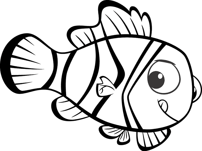 Dibujos peces tropicales para colorear - Imagui