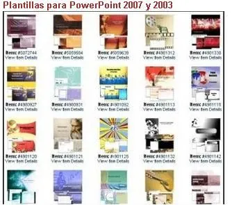 Mas Plantillas para PowerPoint 2007 y 2003 | encubiertos