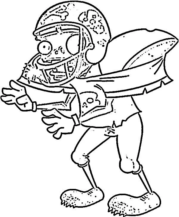 plants vs zombie coloring pages | Coloring Pages For Kids | Zombie ...