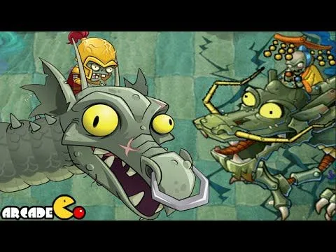 Plants Vs Zombies 2: Zomboss Dragon King Vs Dark Ages Zombot ...