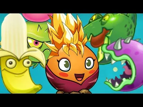 Plants vs. Zombies 2 - Every beach plant Power-Up! - YouTube
