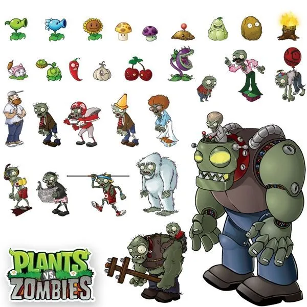 Plants Vs.zombies Characters | year electronic arts inc plants vs ...