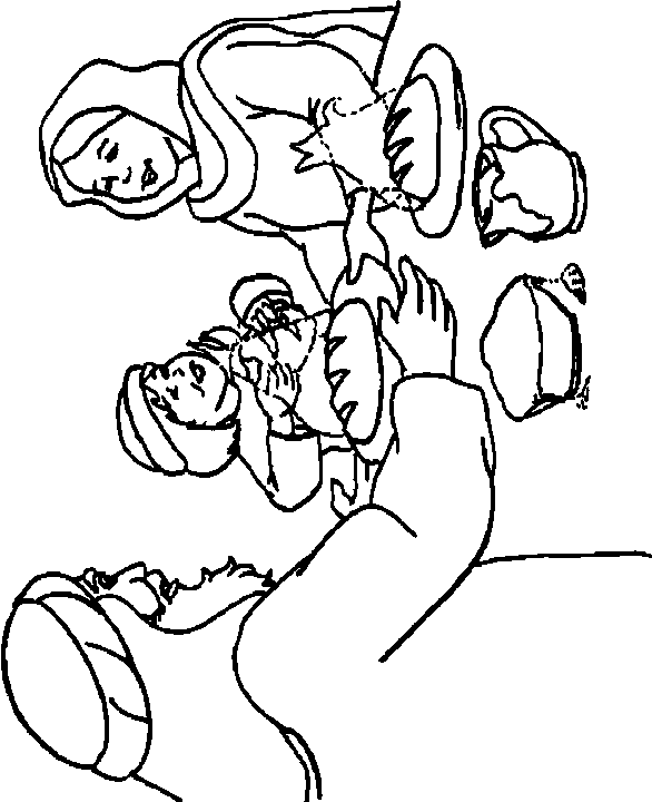 Elías pide algo de comer; dibujos bíblicos para colorear: Recursos ... Elías pide algo de comer; dibujos bíblicos para colorear: Recursos ...