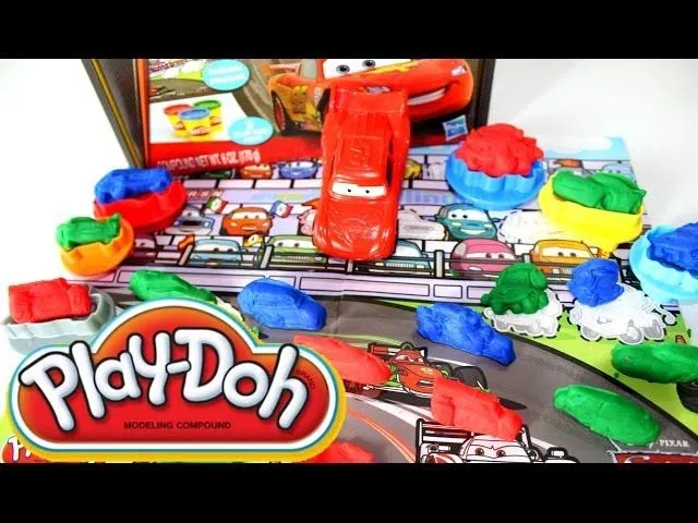 Play Doh Carros 2 En espanol- Juegos Play-doh| 12 Carros - Carros2 ...