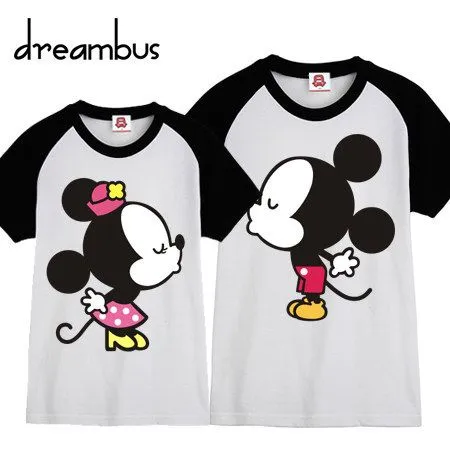 Camisetas para parejas Mickey Mouse - Imagui
