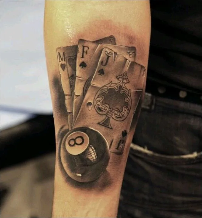 Playing Cards Tatoos | Gambling Tattoos | Pinterest | Slot Machine ...