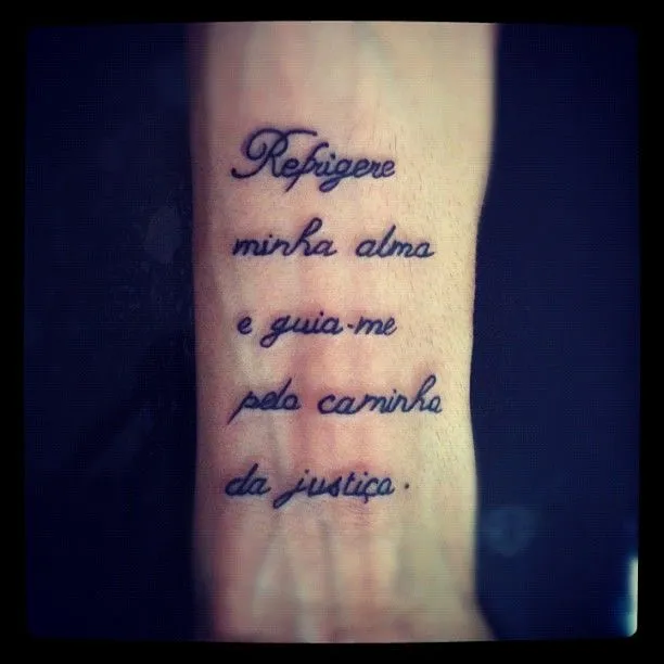 playtattoo #tattoo #tatuagem #salmos #salmo23 | Flickr - Photo ...