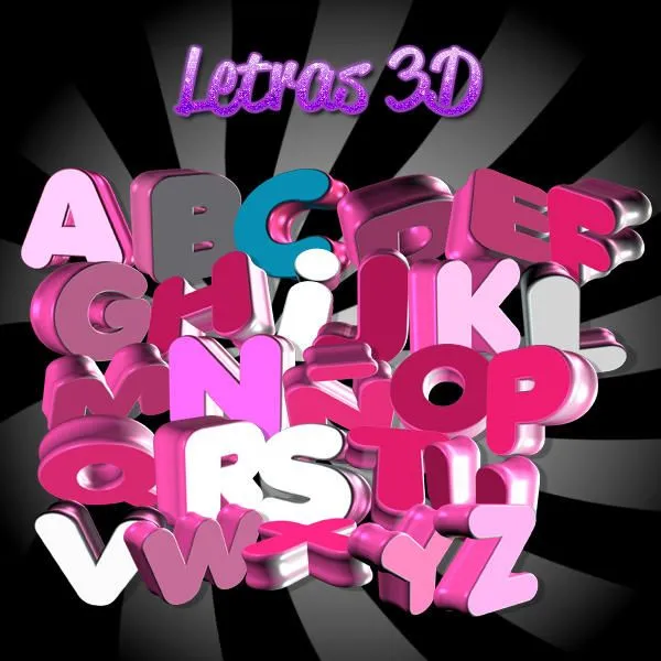 Png Letras 3D parte 2 by CopateConSelena on DeviantArt